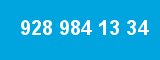 928 984 13 34